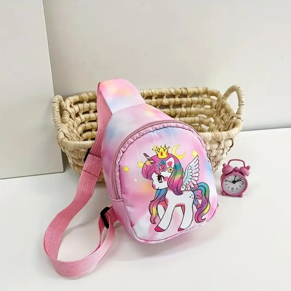 Kids Small Pink Unicorn Bag Purse